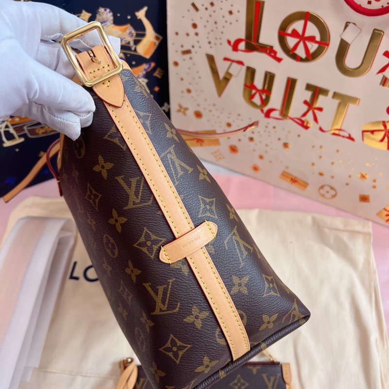 全新品 路易威登/Louis Vuitton Carryall小號老花肩背包-3