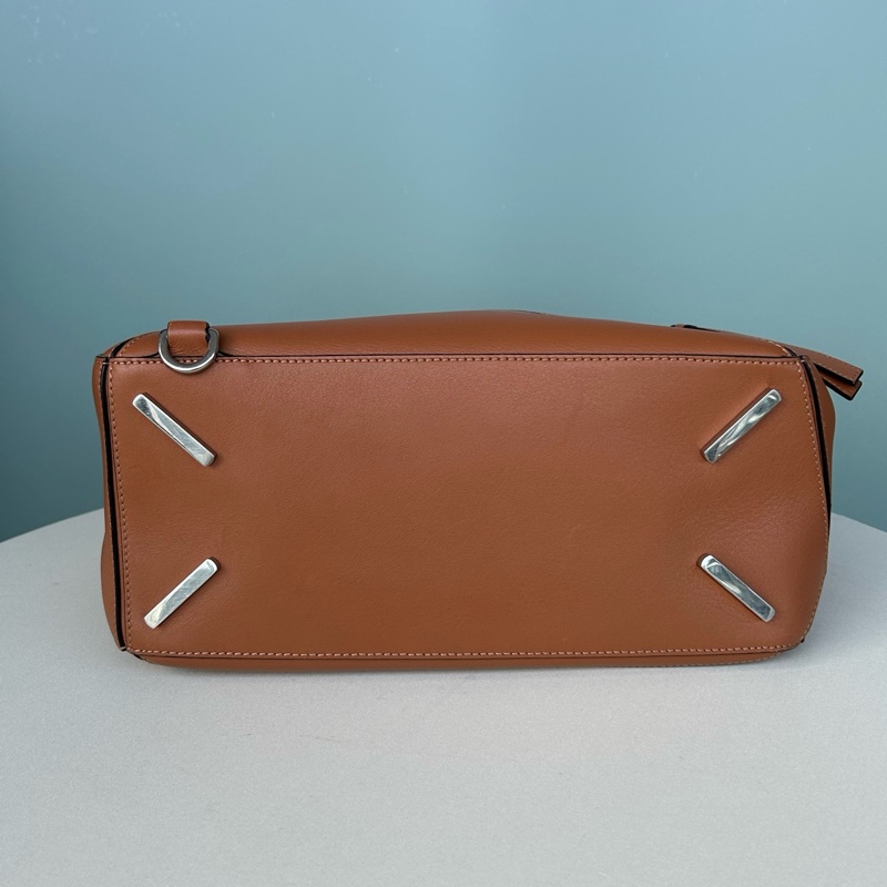 Loewe羅意威中號焦糖色puzzle單肩斜挎包-3