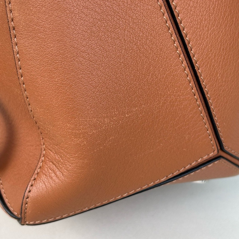 Loewe羅意威中號焦糖色puzzle單肩斜挎包-4