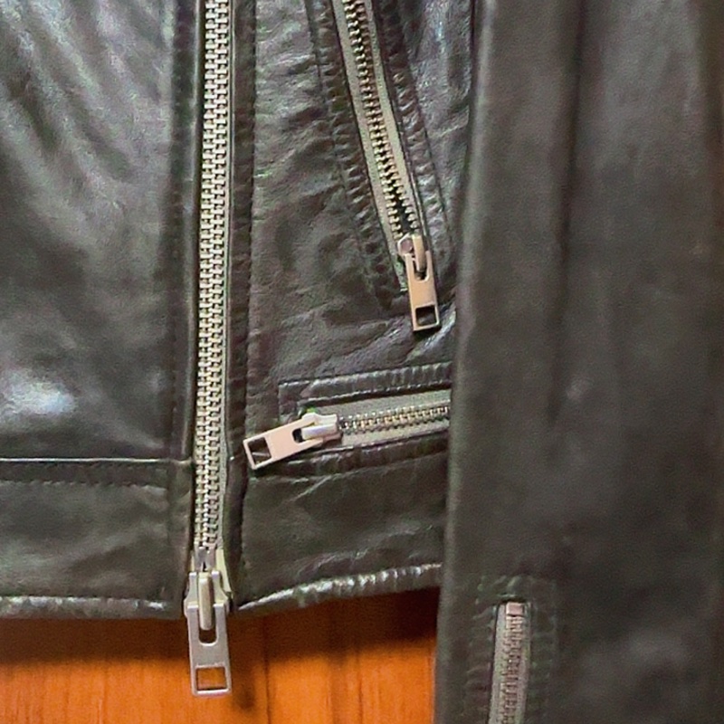 UK8 US4 EU36  ALLSIANTS女版騎士皮衣-2