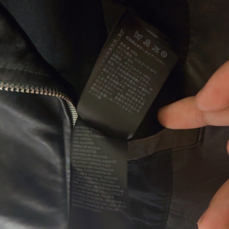 UK8 US4 EU36  ALLSIANTS女版騎士皮衣-6