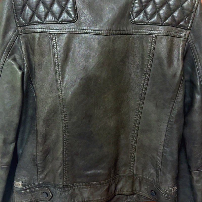 UK8 US4 EU36  ALLSIANTS女版騎士皮衣-8