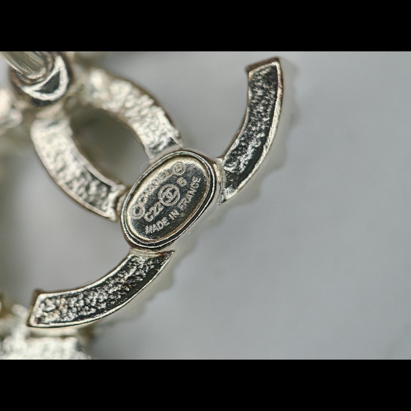Chanel cc No. 5 star earrings-5