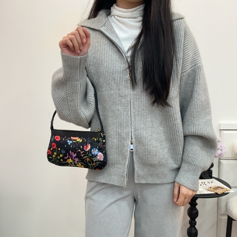 Gucci Flora Pochette Mini 中古蜥蜴皮緞面花卉琉璃小蜜蜂麻將包-3