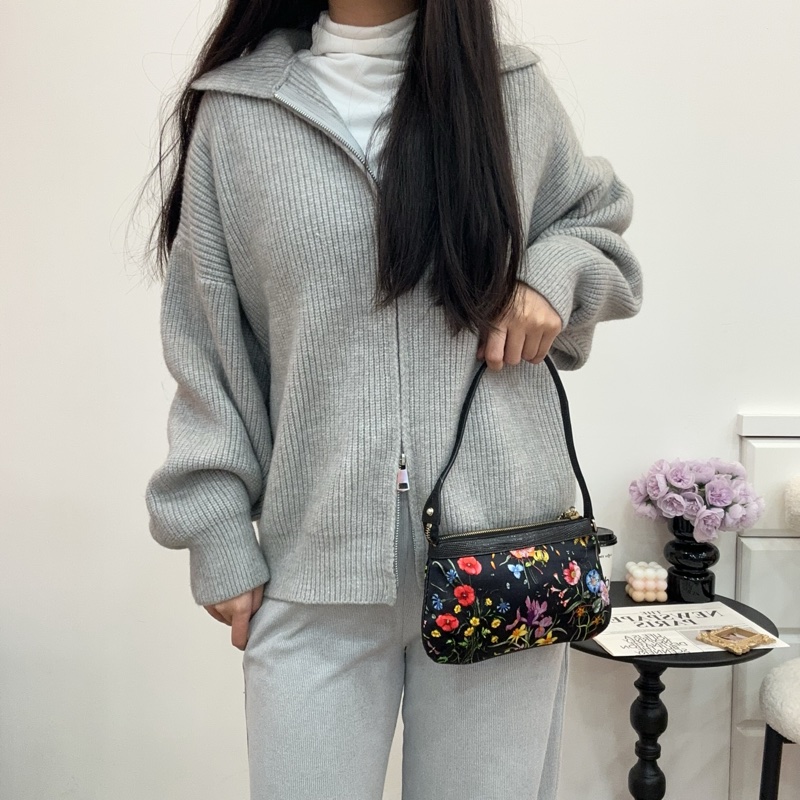 Gucci Flora Pochette Mini 中古蜥蜴皮緞面花卉琉璃小蜜蜂麻將包-4