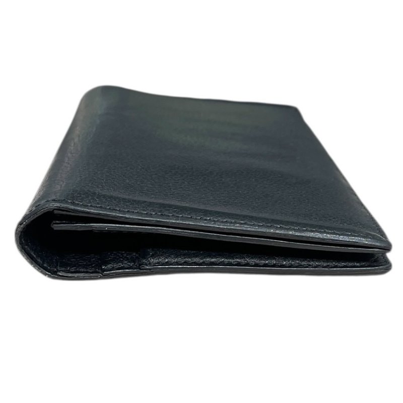 HERMES 愛馬仕 長夾 皮革 黑色-2