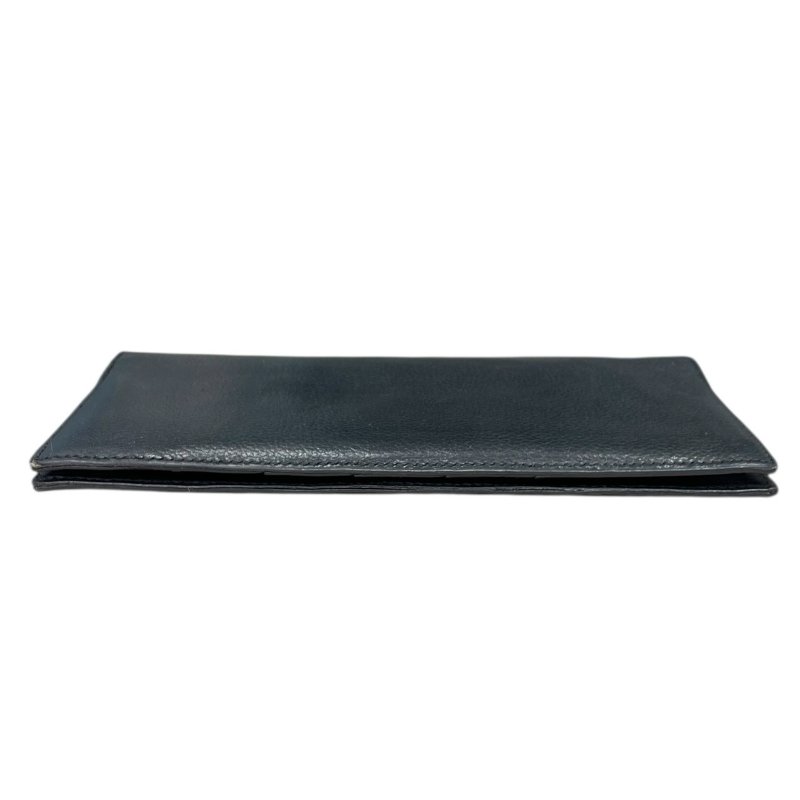 HERMES 愛馬仕 長夾 皮革 黑色-4