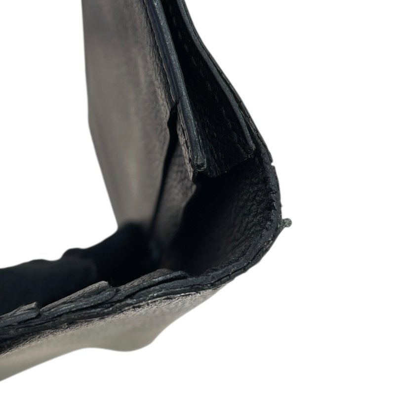 HERMES 愛馬仕 長夾 皮革 黑色-15