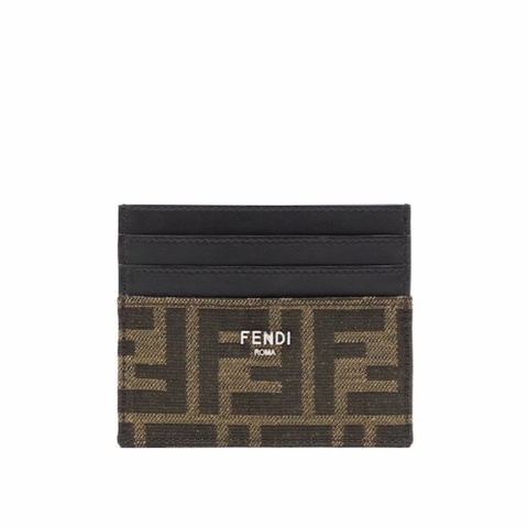 Fendi 男士 徽標圖案卡包均碼碼10cm*8cm