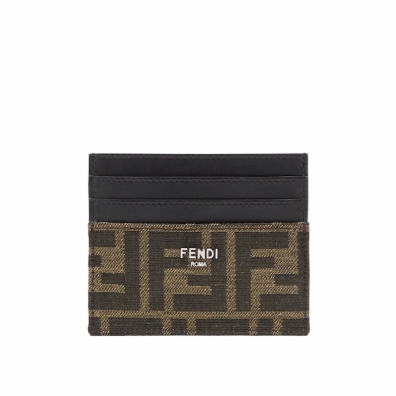 Fendi 男士 徽標圖案卡包均碼碼10cm*8cm-0
