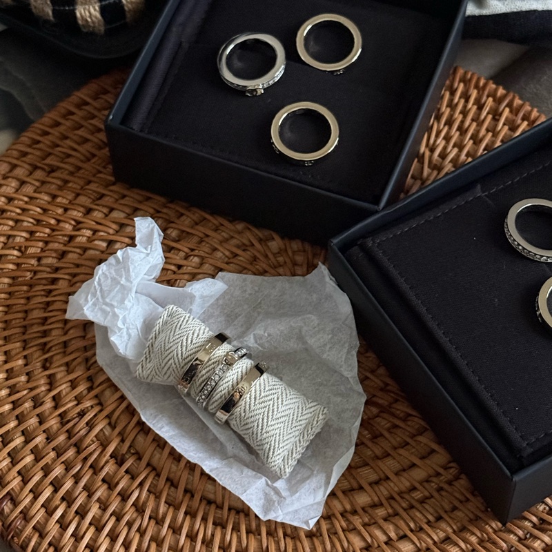 全新現貨✨Chanel 26P 三環戒指-8