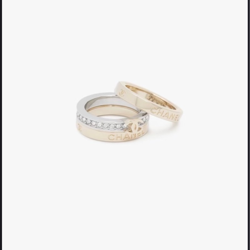 全新現貨✨Chanel 26P 三環戒指-11