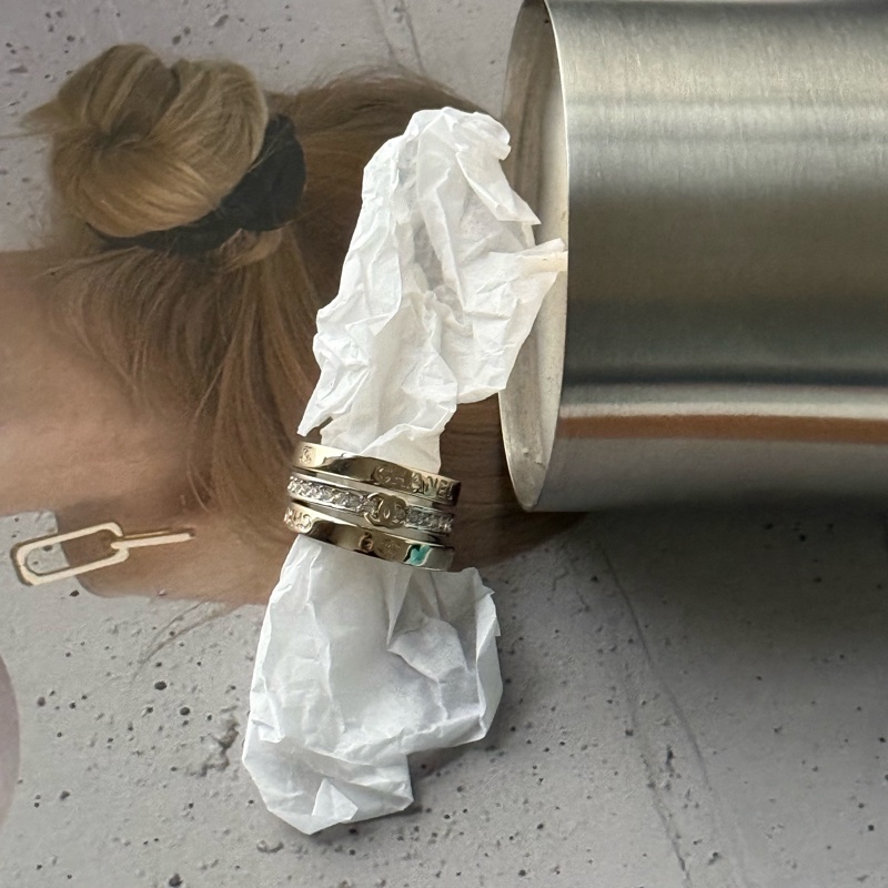 全新現貨✨Chanel 26P 三環戒指-12