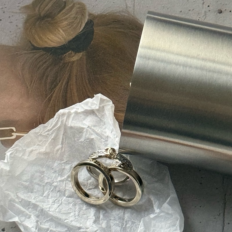 全新現貨✨Chanel 26P 三環戒指-14