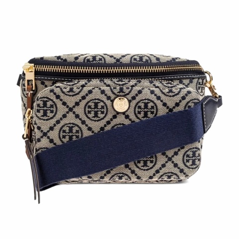 Tory Burch 女士 T Monogram 迷你单肩包