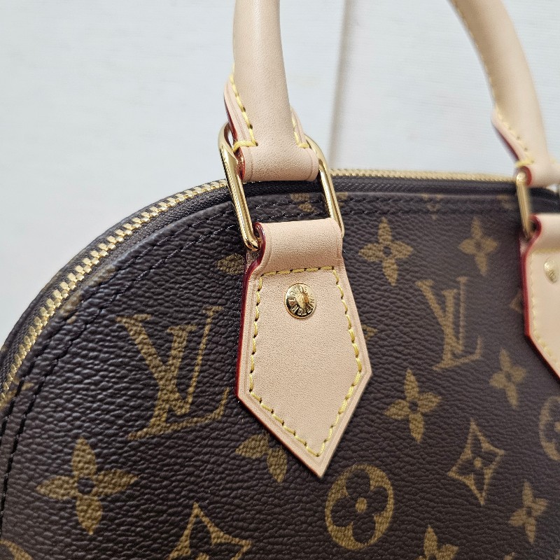 [ 經典款新年福利🧧] LV老花AlmaBB金釦手提斜背貝殼包-6