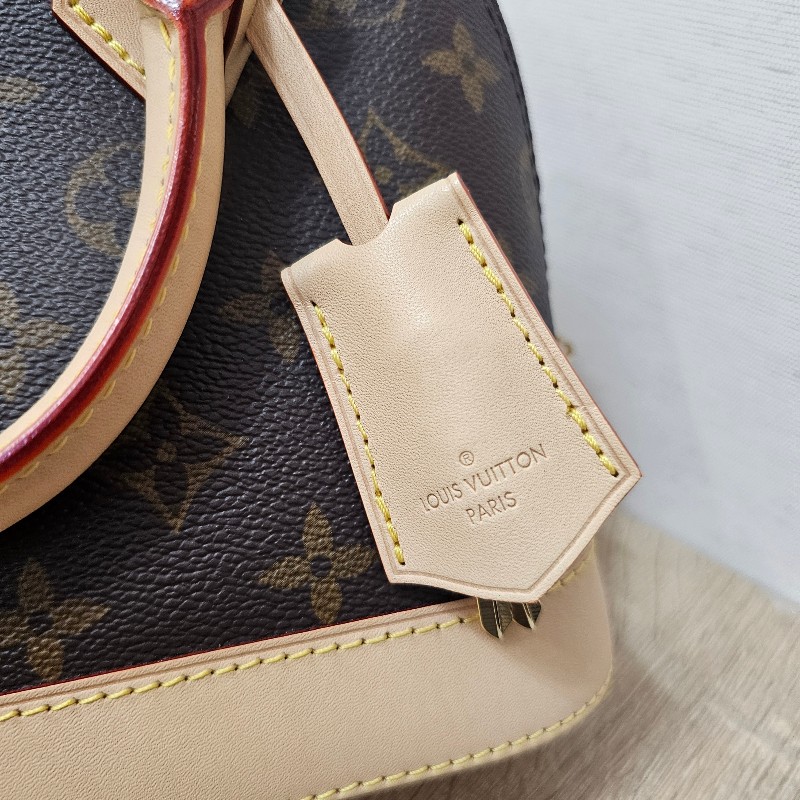 [ 經典款新年福利🧧] LV老花AlmaBB金釦手提斜背貝殼包-15