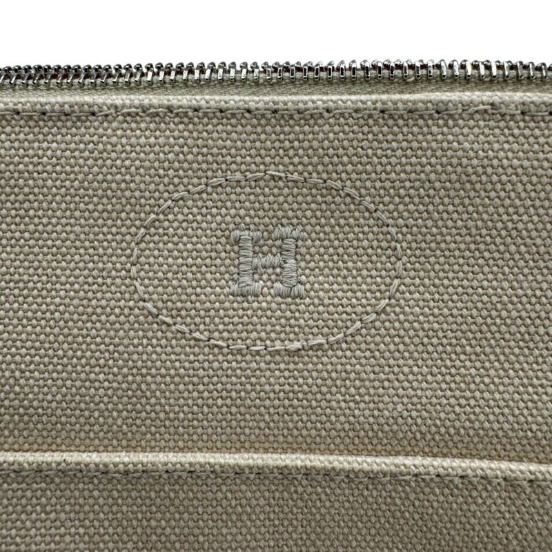 愛馬仕 Bolide 迷你手拿包，米色，男女通用-9