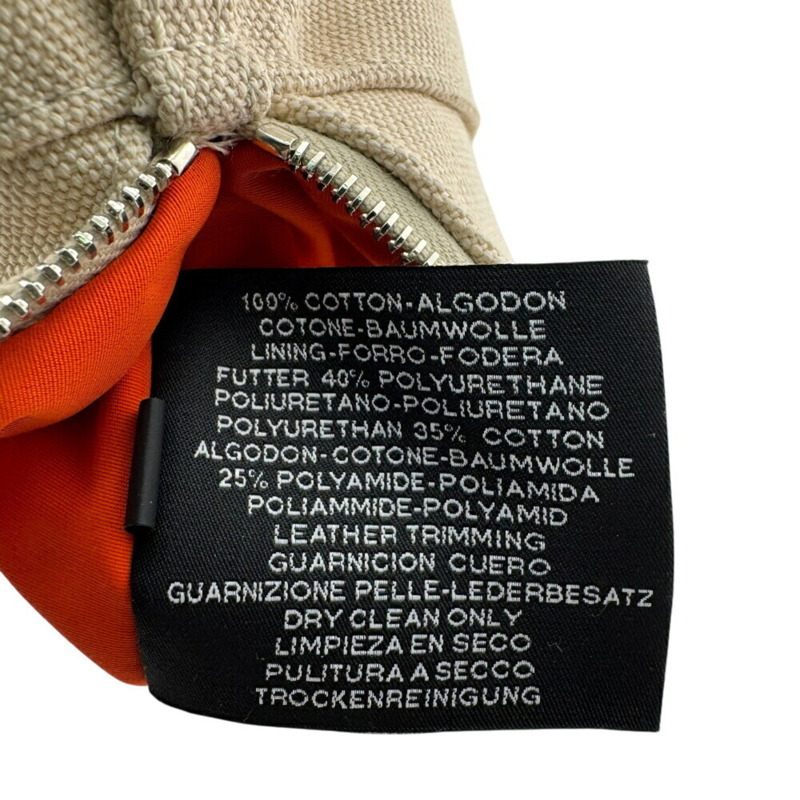 愛馬仕 Bolide 迷你手拿包，米色，男女通用-11