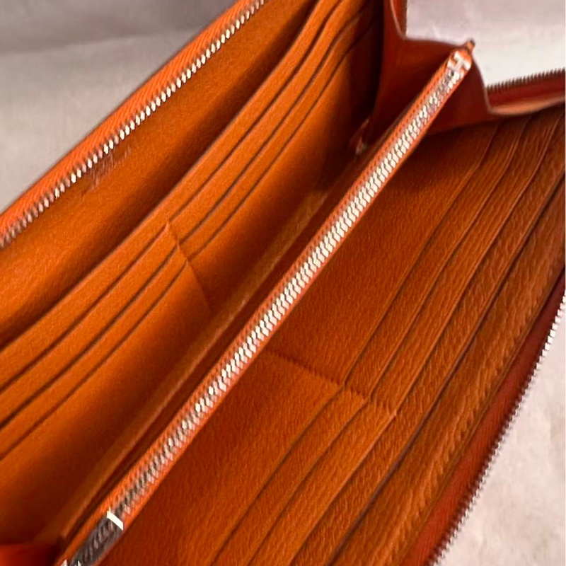 愛馬仕Azap wallet 長款山羊皮錢包-7