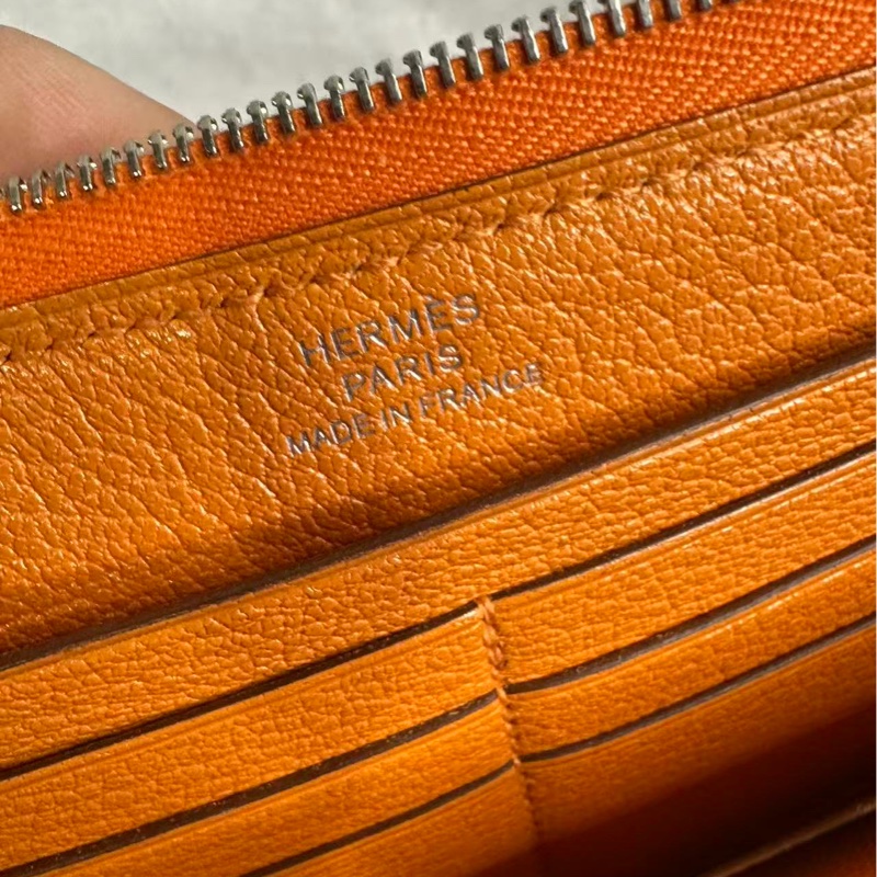 愛馬仕Azap wallet 長款山羊皮錢包-10
