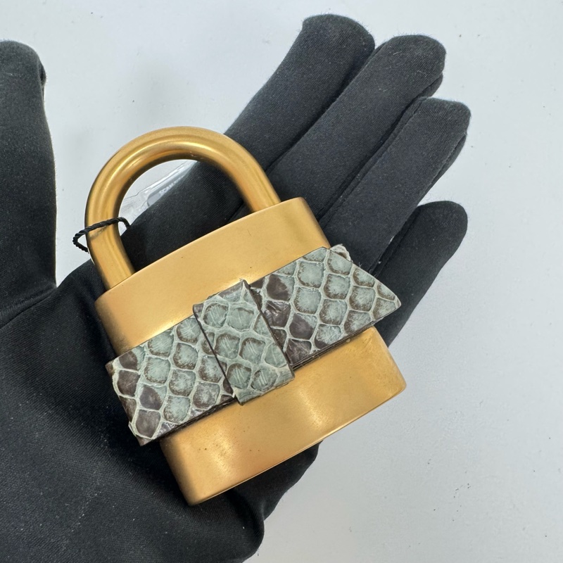 Chloe' 鎖頭擺件 vintage 中古 稀有-3
