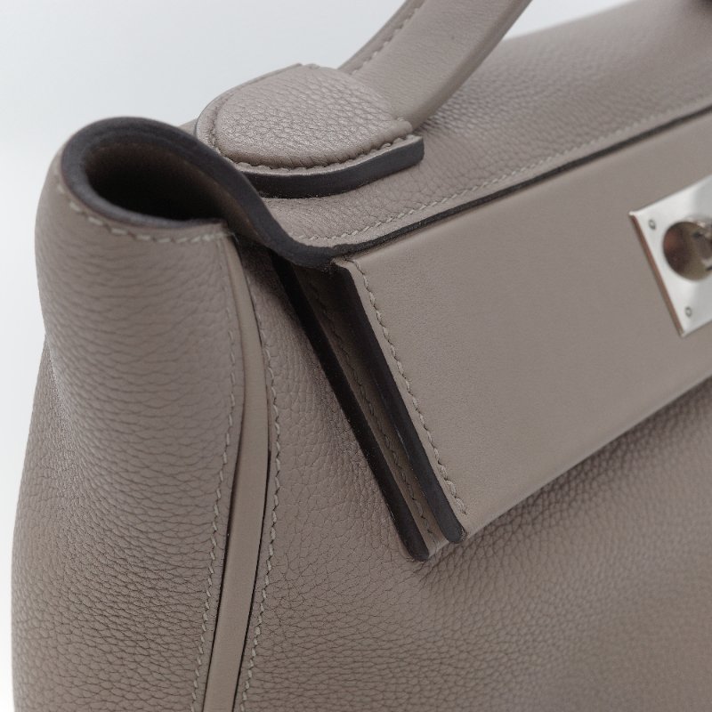 Hermès 愛馬仕 24/24 29 大象灰 牛皮 肩背包 手提包-8