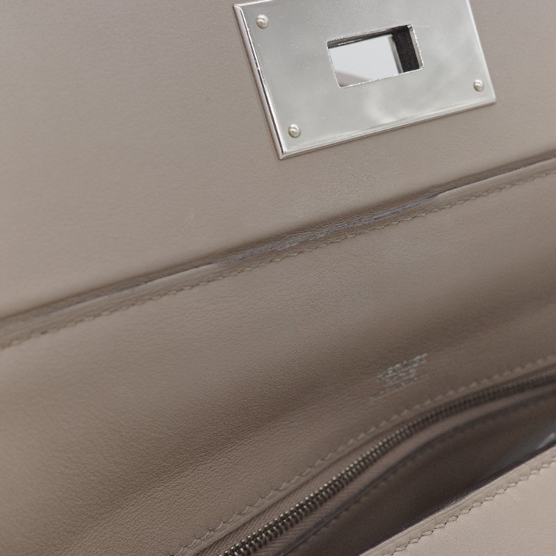 Hermès 愛馬仕 24/24 29 大象灰 牛皮 肩背包 手提包-13