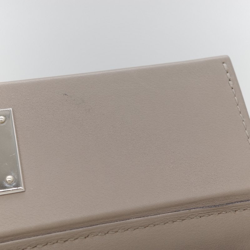 Hermès 愛馬仕 24/24 29 大象灰 牛皮 肩背包 手提包-15
