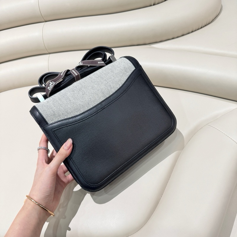 Hermes愛馬仕 黑銀constance康康-3