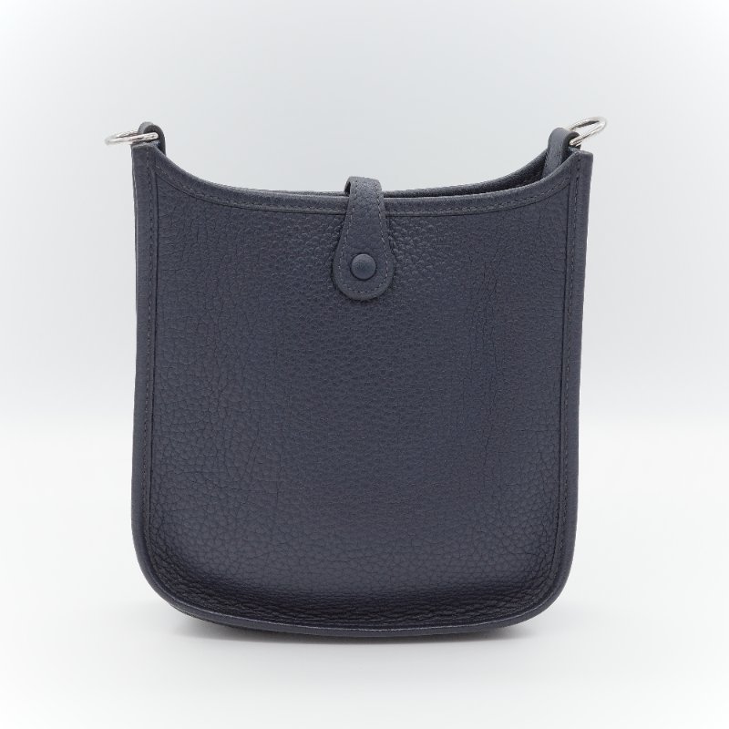 Hermès 愛馬仕  Mini Evelyne 16 Amazone  深藍色 小牛皮 斜背包-2