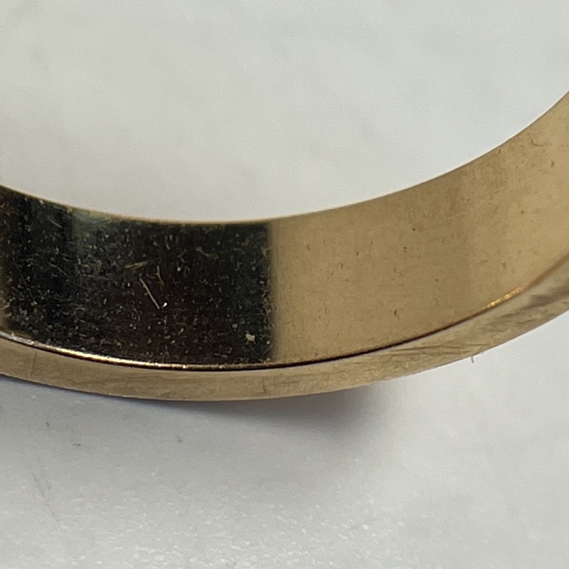 CARTIER LOVE18K金單鑽窄版戒指18K玫瑰金/鑽石51-4