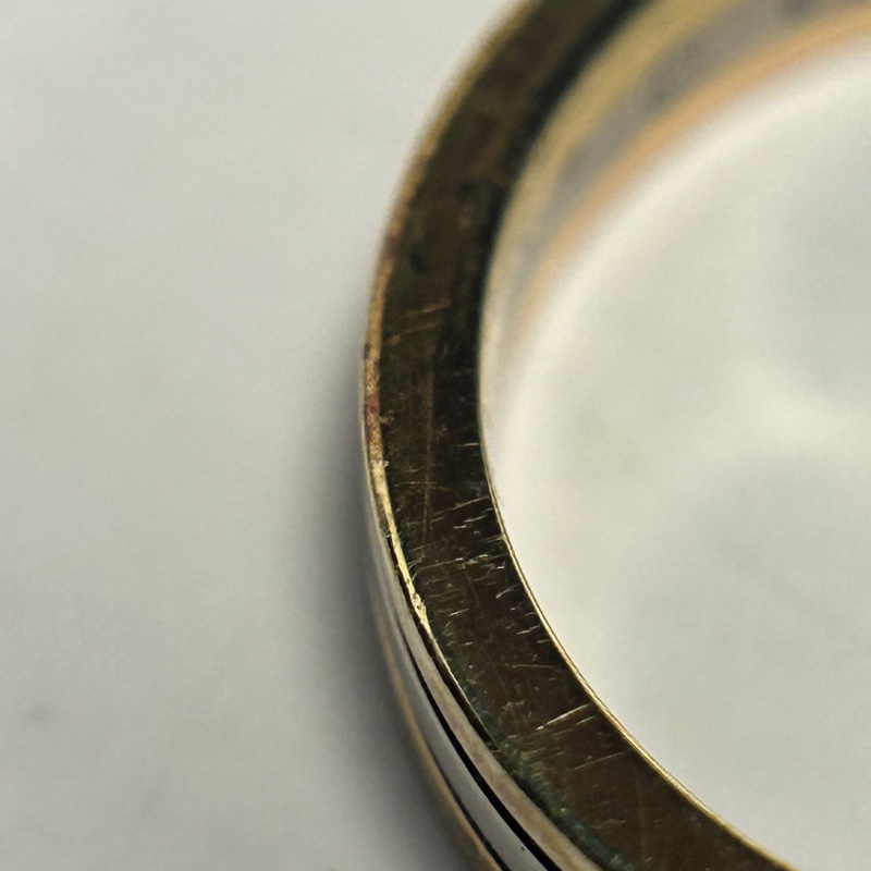 CARTIER TRINITY三環三色戒指18K黃金/18K白金/18K玫瑰金50-4