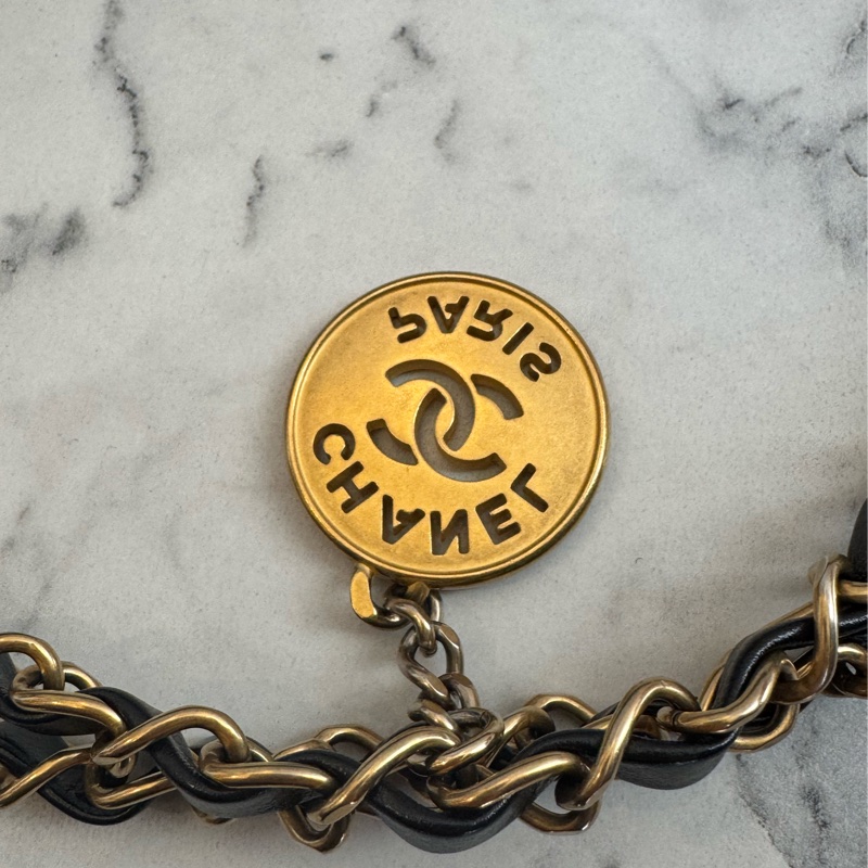 Chanel黑色金字樣22bag小號 最經典最搶手的尺寸-11