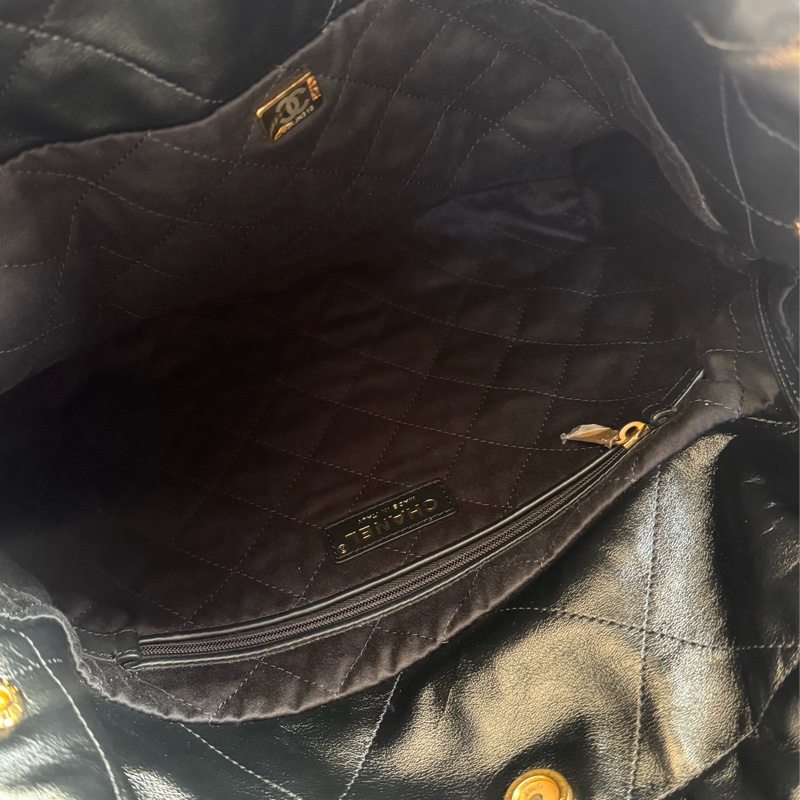 Chanel黑色金字樣22bag小號 最經典最搶手的尺寸-14