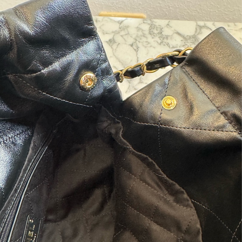 Chanel黑色金字樣22bag小號 最經典最搶手的尺寸-19