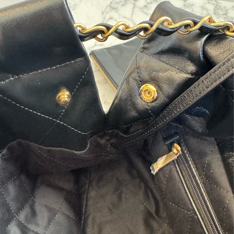 Chanel黑色金字樣22bag小號 最經典最搶手的尺寸-20