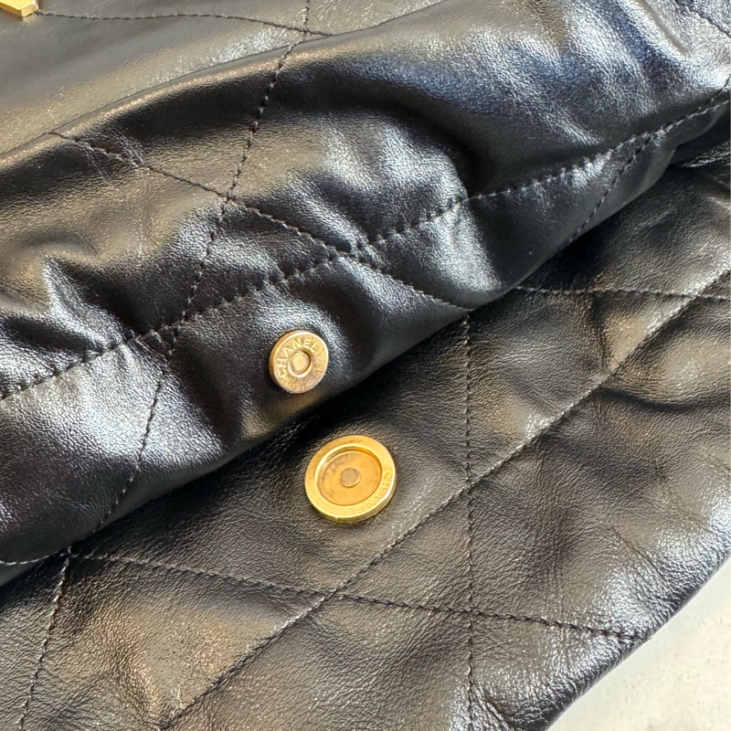 Chanel黑色金字樣22bag小號 最經典最搶手的尺寸-29