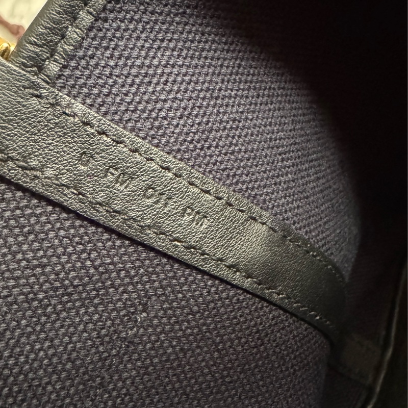 Hermes深藍帆布/黑皮革金釦picotin18  超好看✨-22