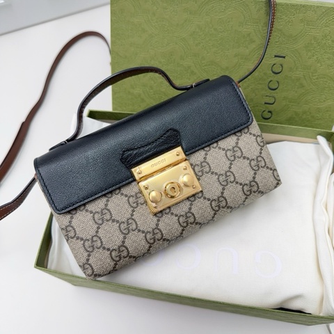全新GUCCI古馳 Padlock月光寶盒手提盒子