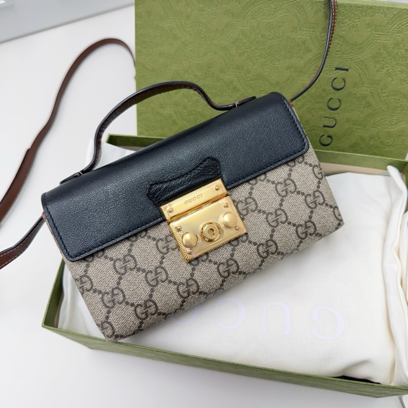 全新GUCCI古馳 Padlock月光寶盒手提盒子-0