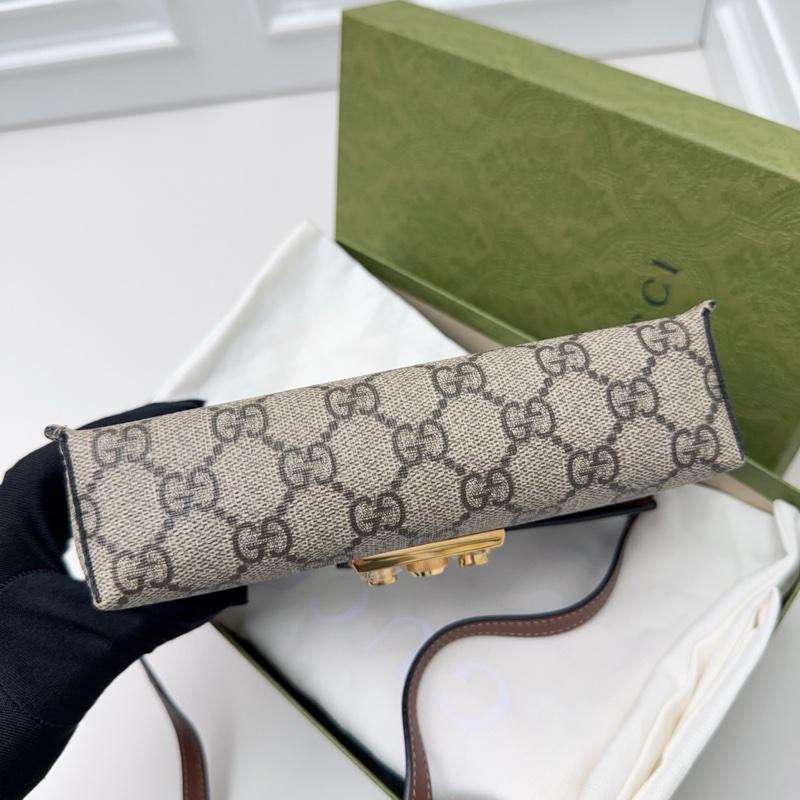 全新GUCCI古馳 Padlock月光寶盒手提盒子-5