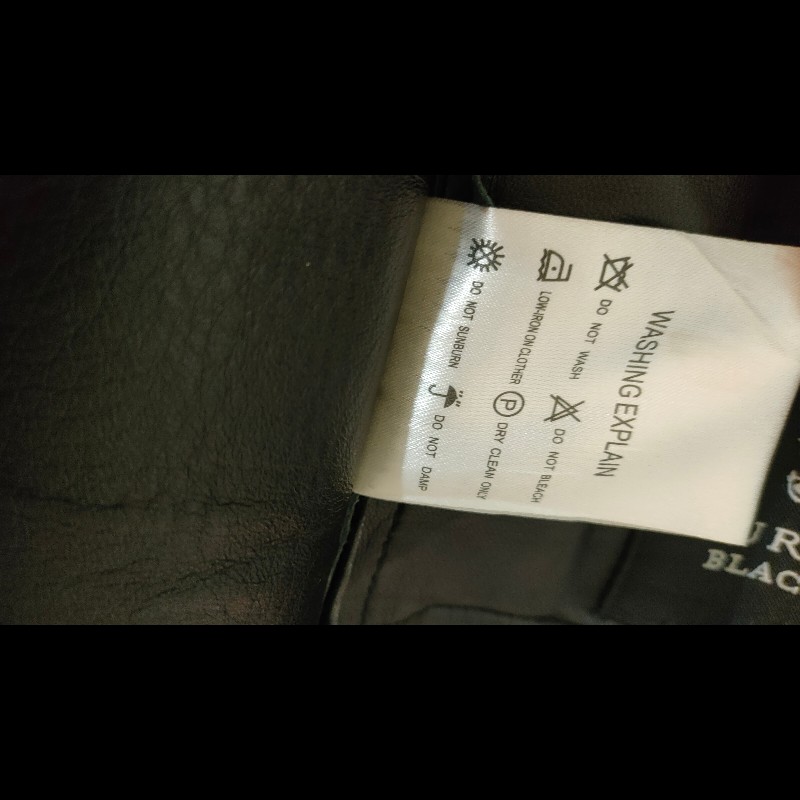 Burberry Black Label 真皮羊皮長版風衣外套｜36｜日本線停產款-5