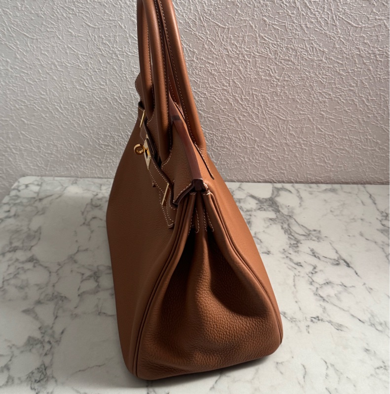 Hermes37棕金釦Birkin30 超好看🫶-2