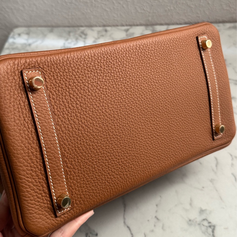 Hermes37棕金釦Birkin30 超好看🫶-9