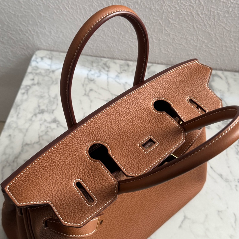 Hermes37棕金釦Birkin30 超好看🫶-15