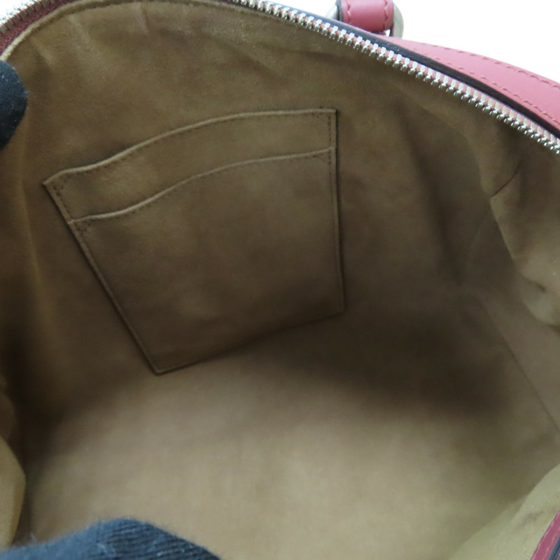 棕色帆布 紅色牛皮 花朵印花 GG Blooms 兩用包【GUCCI 古馳】 409529-5