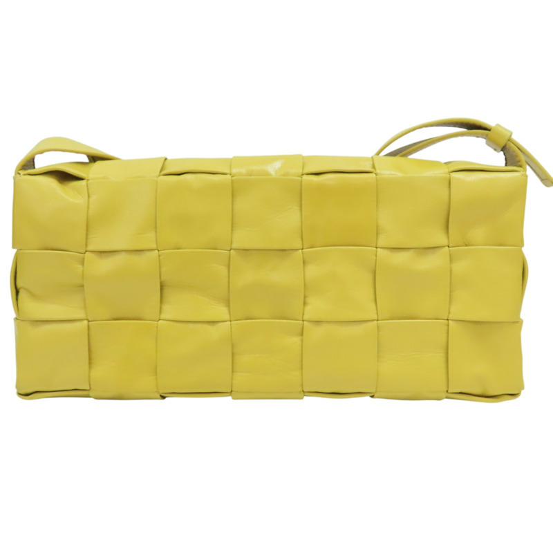 黃色 牛皮 Stretch Cassette 肩背包【BOTTEGA VENETA BV 寶緹嘉】-1