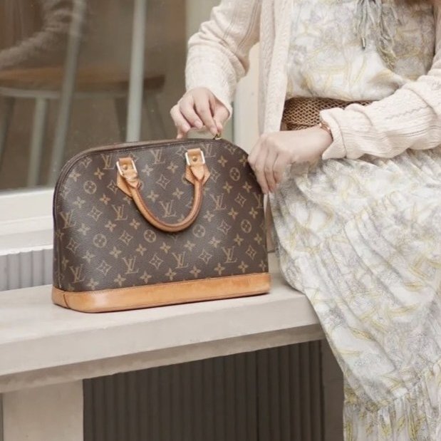 LV老花貝殼包Alma PM M53151-0