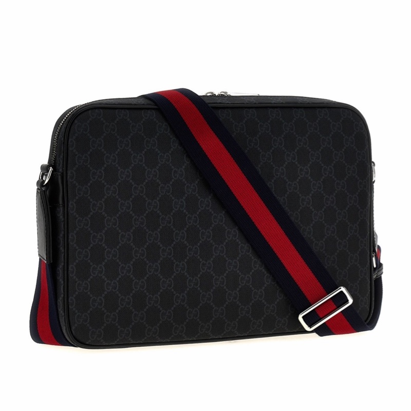 Gucci 男士 'GG' 斜挎包均碼碼36.5cm*8cm*25cm-3